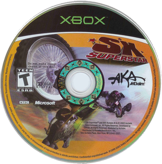 SX Superstar (USA) Game Disc